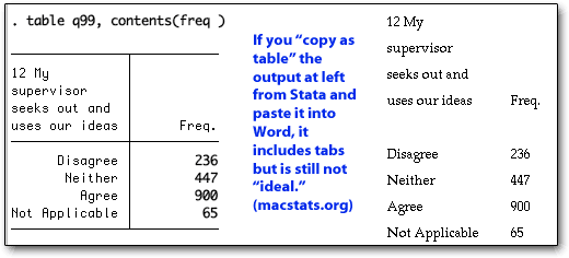 paste as table