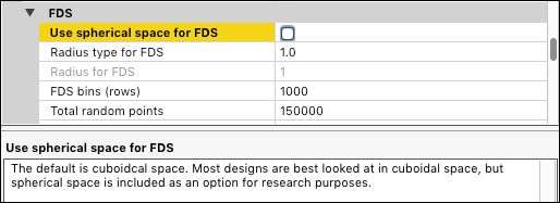 design-expert preferences