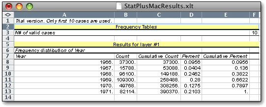 excel for mac trial